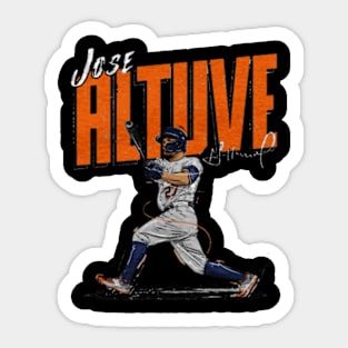 jose altuve chisel Sticker